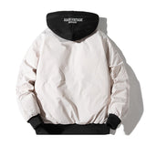 Varsity Jacket Coat Autumn And Winter Hooded Baseball Uniform