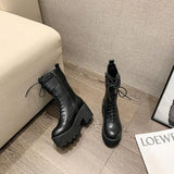 Platform Heels for Women Simple High Heel Dr. Martens Boots