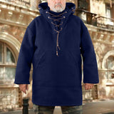 Men Sweats Man Fall Outfits Autumn and Winter Loose Woolen Top Mid-Length Casual Sweater Men