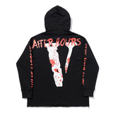 Vlone Hoodie Loose Men'S And Women'S Pullover Sweatshirts