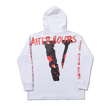 Vlone Hoodie Loose Men'S And Women'S Pullover Sweatshirts