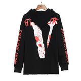 Vlone Hoodie Loose Men'S And Women'S Pullover Sweatshirts