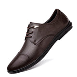 Men's Dress Shoes Classic Leather Oxfords Casual Cushioned Loafer Men's Casual Shoes Daily Leather Shoes Shoes Men