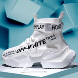 Men Sneakers Men Walking Shoes For Jogging Breathable Lightweight Shoes Summer Trendy Casual Running Clunky Sneakers
