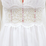 Lady Gaga Dress Lace Gauzy Gown Wedding Dress
