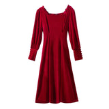 Burgundy Evening Dresses for Weddings Dress Women's Dress Red Dress Long Dress