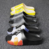 Mens Slide Coconut Slippers Men'S And Women'S Yeez* Soft Bottom Beach Statement Sandals