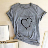 Valentine's Day T Shirts Couples Letters Couple Print Valentine's Day Women's T-shirt