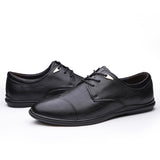 Men's Dress Shoes Classic Leather Oxfords Casual Cushioned Loafer Men's Casual Shoes Daily Leather Shoes Shoes Men