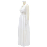 Lady Gaga Dress Lace Gauzy Gown Wedding Dress
