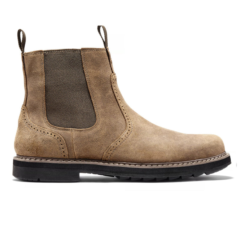 Justin Yellowstone Boots Men'S High-Top Boots Casual Black Chelsea Boots