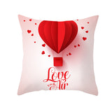 Valentine's Day Pillow Covers 4 Piece Random Styles Together, Home Festival Sofa Cushion Cushion Cover