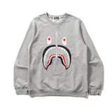 Bathing Ape Sweatshirts Zipper round-Neck Pullover Autumn and Winter Male and Female Couples Wear Base
