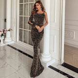 Skin Tight Long Dresses Evening Dress Autumn Sexy Solid Color Dress