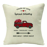 Valentine's Day Pillow Covers 4 Piece Random Styles Together, Home Sofa Cushion Cushion Cover