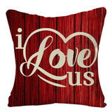 Valentine's Day Pillow Covers 4 Piece Random Styles Together, Home Sofa Cushion Cushion Cover