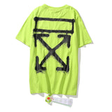 Off White T Shirt Arrow Casual Cotton Tshirt For Men And Women Owt