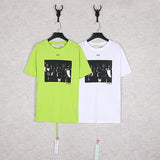 Off White T Shirt Arrow Casual Cotton Tshirt For Men And Women Owt