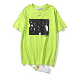 Off White T Shirt Arrow Casual Cotton Tshirt For Men And Women Owt