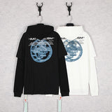 Off White Winter Hoodie Ow Hooded Sweater Large Size Casual Men'S Jacket Owt