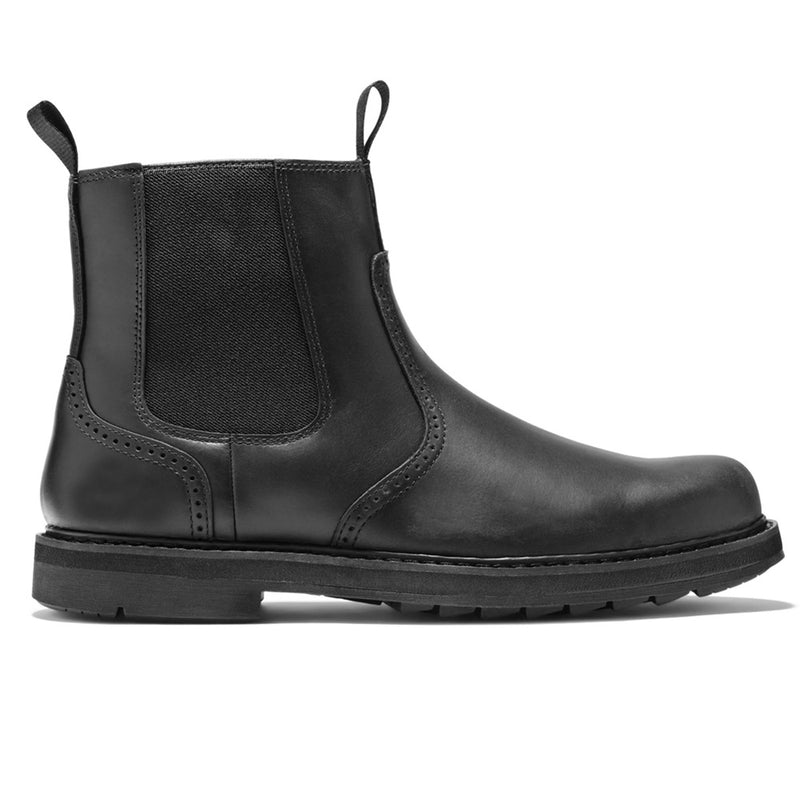 Justin Yellowstone Boots Men'S High-Top Boots Casual Black Chelsea Boots