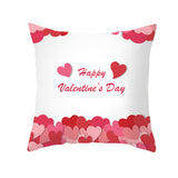 Valentine's Day Pillow Covers 4 Piece Random Styles Together, Home Festival Sofa Cushion Cushion Cover