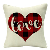 Valentine's Day Pillow Covers 4 Piece Random Styles Together, Home Sofa Cushion Cushion Cover