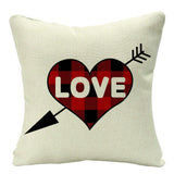 Valentine's Day Pillow Covers 4 Piece Random Styles Together, Home Sofa Cushion Cushion Cover