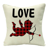 Valentine's Day Pillow Covers 4 Piece Random Styles Together, Home Sofa Cushion Cushion Cover