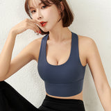 Underwear for Sweeping Cross Beauty Back Yoga Vest