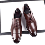 Men's Dress Shoes Classic Leather Oxfords Casual Cushioned Loafer Man Dress shoes business leather shoes