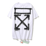 Off White T Shirt Arrow Casual Cotton Tshirt For Men And Women Owt