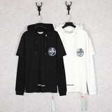 Off White Winter Hoodie Ow Hooded Sweater Large Size Casual Men'S Jacket Owt