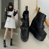 Platform Heels for Women Fleece Thickened Dr. Martens Boots