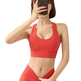 Underwear for Sweating Shockproof Push-up Running Sports Cross Beauty Back