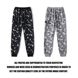 Bathing Ape Pant Digital Pixels Cotton Men's and Women's Same Camouflage Casual Trousers