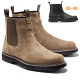 Justin Yellowstone Boots Men'S High-Top Boots Casual Black Chelsea Boots