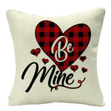 Valentine's Day Pillow Covers 4 Piece Random Styles Together, Home Sofa Cushion Cushion Cover