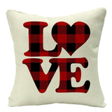 Valentine's Day Pillow Covers 4 Piece Random Styles Together, Home Sofa Cushion Cushion Cover