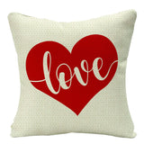 Valentine's Day Pillow Covers 4 Piece Random Styles Together, Home Sofa Cushion Cushion Cover