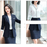 Interview Suit Women Fall Winter Fashion Work Suit