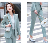 Interview Suit Women's Suit Jacket Women's Spring and Autumn Leisure Suit