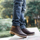 Desert Boots Autumn and Winter British Martin Boots Men's High-Top Men's Shoes Men's Boots plus Size Workwear Boots Outdoor Desert