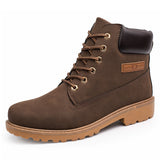 Desert Boots Autumn and Winter British Martin Boots Men's High-Top Men's Shoes Men's Boots plus Size Workwear Boots Outdoor Desert