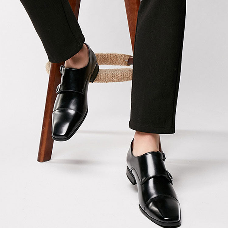 Men's Dress Shoes Classic Leather Oxfords Casual Cushioned Loafer Business Leather Shoes Men Dress Shoes Casual