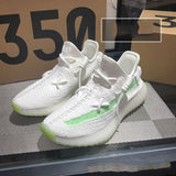 350 Coconut Man 350 Unisex Shoes Real Explosion V2 Starry Sky Full White Angel 3m Reflective Big