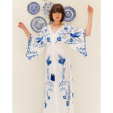 Beth Dutton Bohemian Dress Winter Autumn Midi Dresses Tassel Decorative Vintage Dress