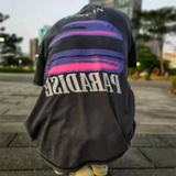 Askyurself T Shirt Purple Loose Men's and Women's Short-Sleeved T-shirt