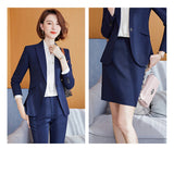 Interview Suit Women's Work Clothes Suit Jacket Women's Summer