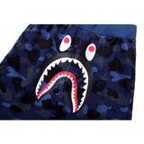 Bathing Ape Shorts Men's Shark Head Camouflage Elastic Waist Fifth Pants Middle Pants Casual Shorts